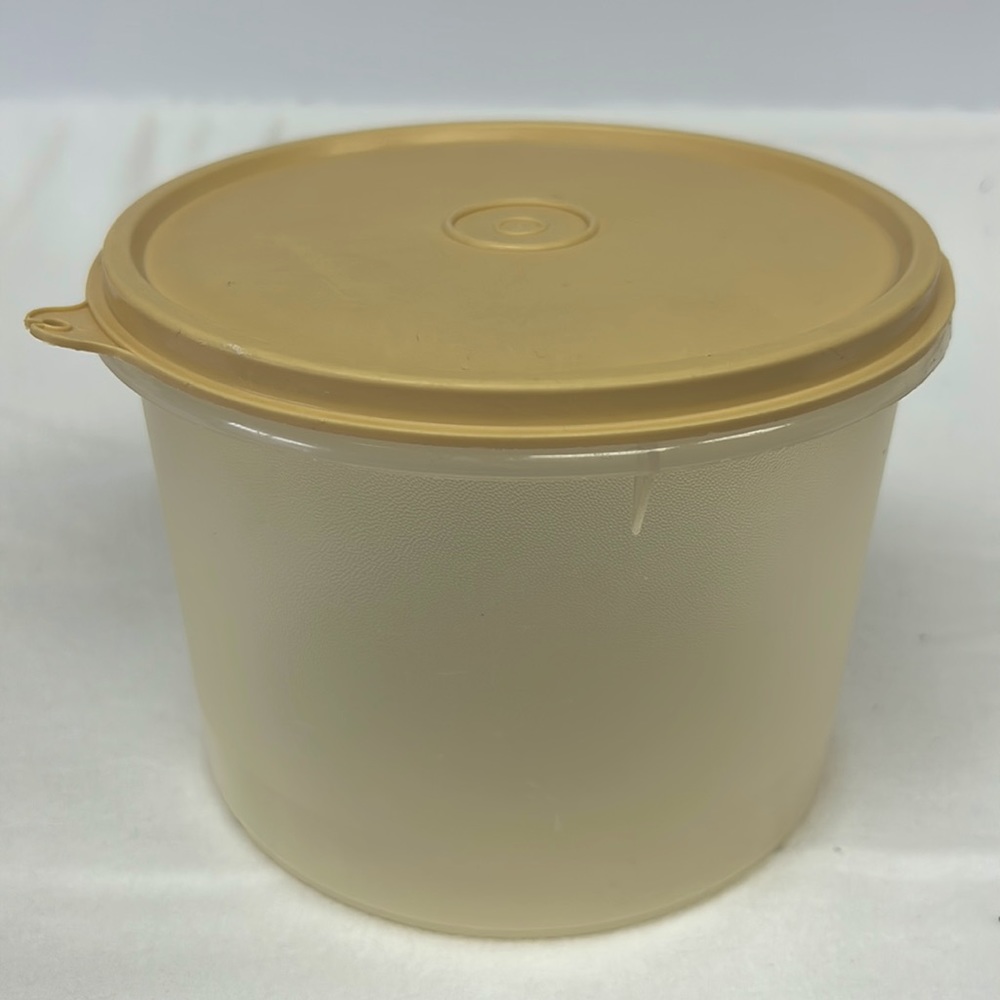 Vintage Tupperware storage container made in Canada